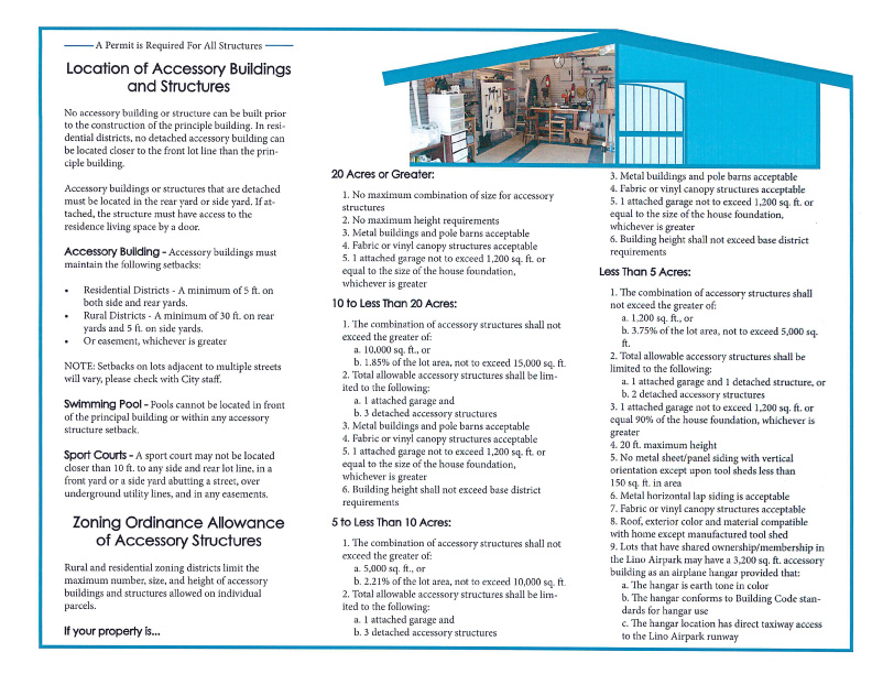 Lino Lakes Accessory Building Code