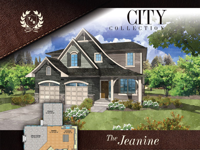 Jeanine Narrow Lot Home Plan