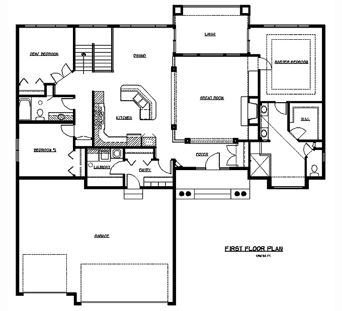 Rambler Floor Plans Plan 203131 TJB Homes
