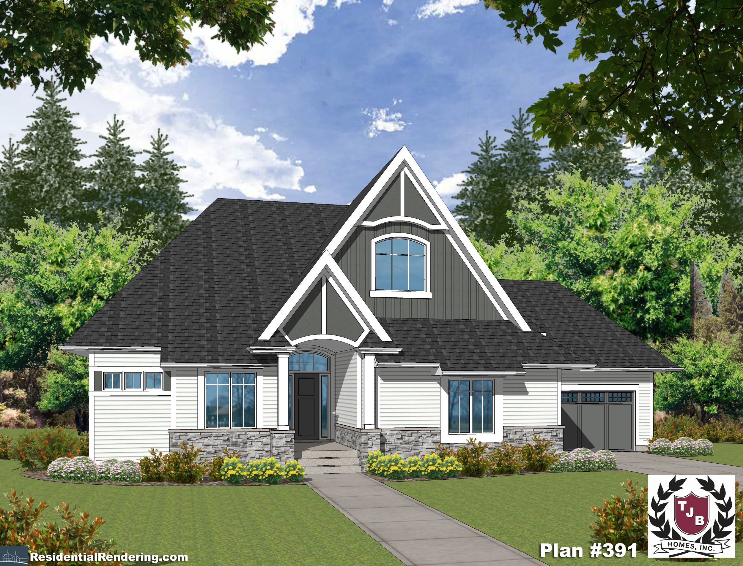 Angela IV #391 Home Plan Front