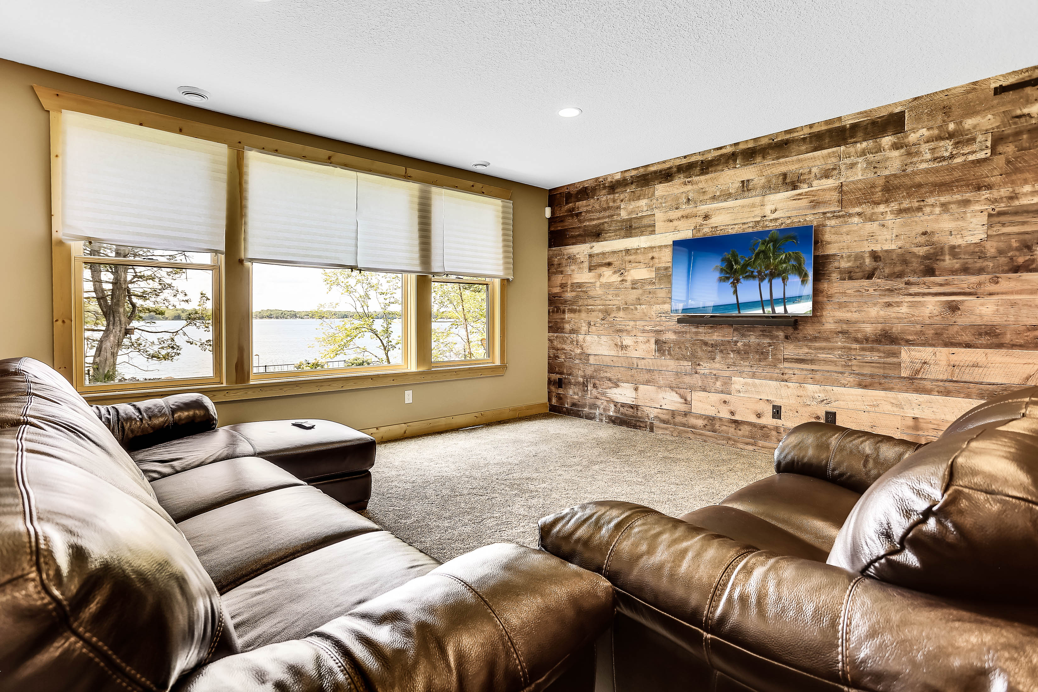 Cabin Style Wood Wall