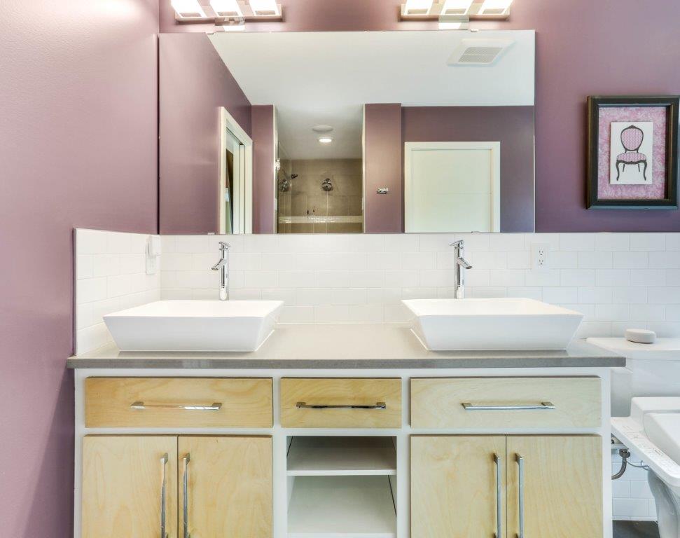 Minneapolis Modern Home Owner&rsquo;s Suite Bath Vanity