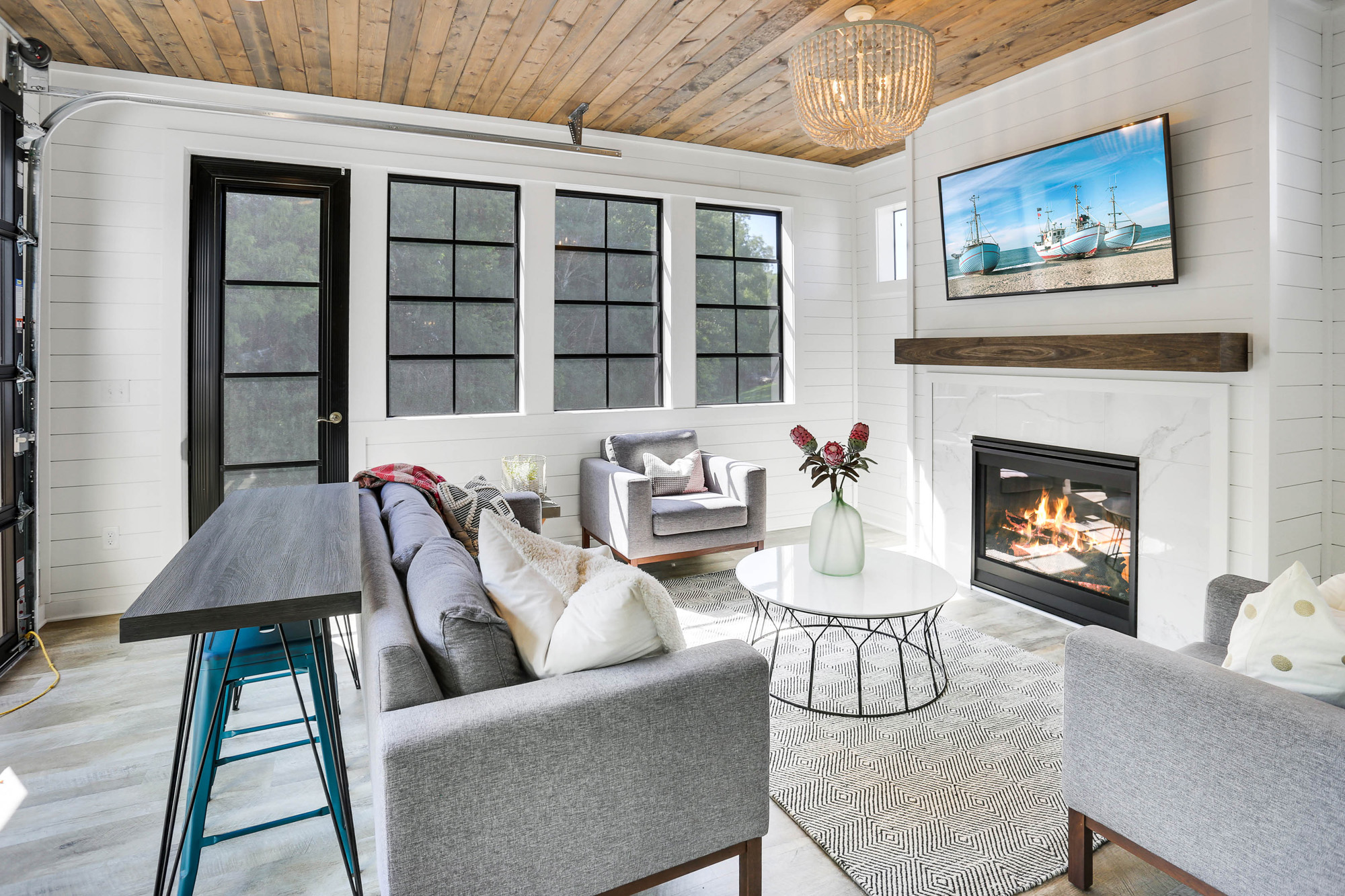 Royal Club Urban Farmhouse Multi-Season Porch