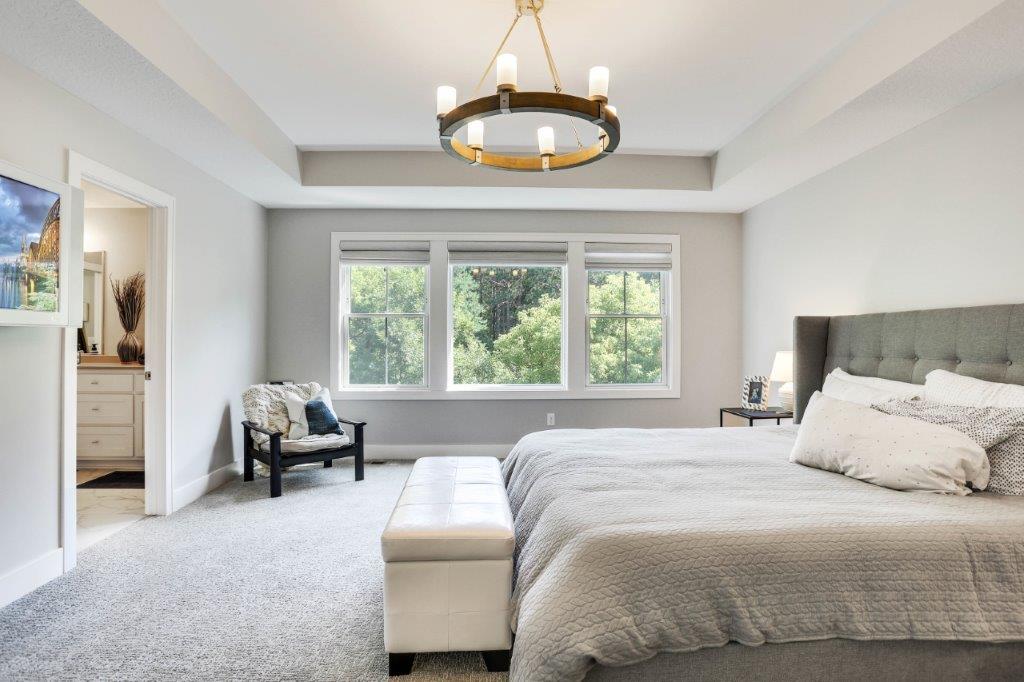 Royal Club Urban Farmhouse Owner&rsquo;s Suite Bedroom
