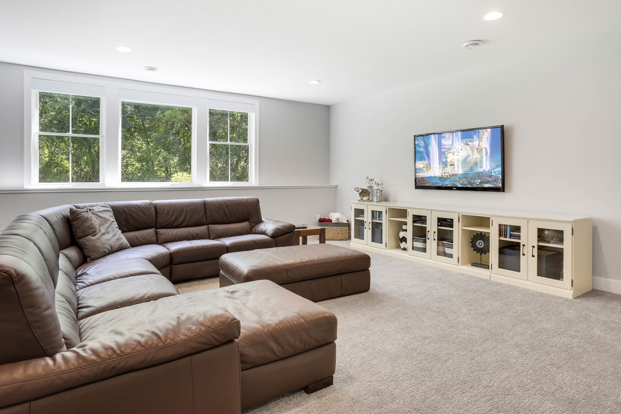 Royal Club Urban Farmhouse Media Room