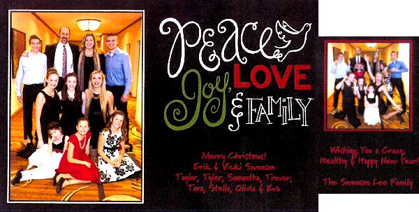 Swenson Lee Family Holiday Card
