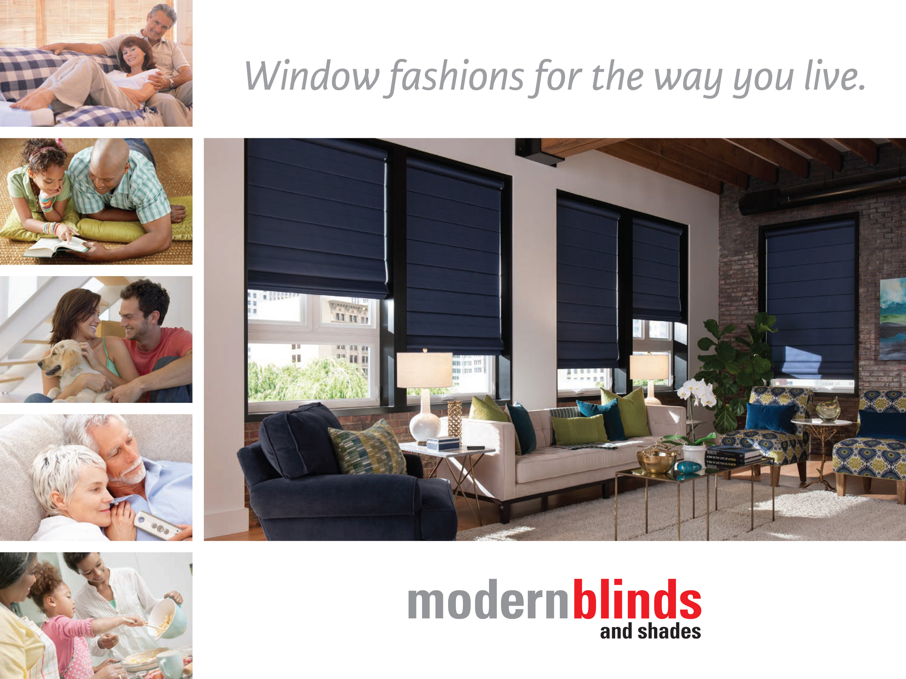 Modern Blinds is TJB Homes preferred vendor for window treatments