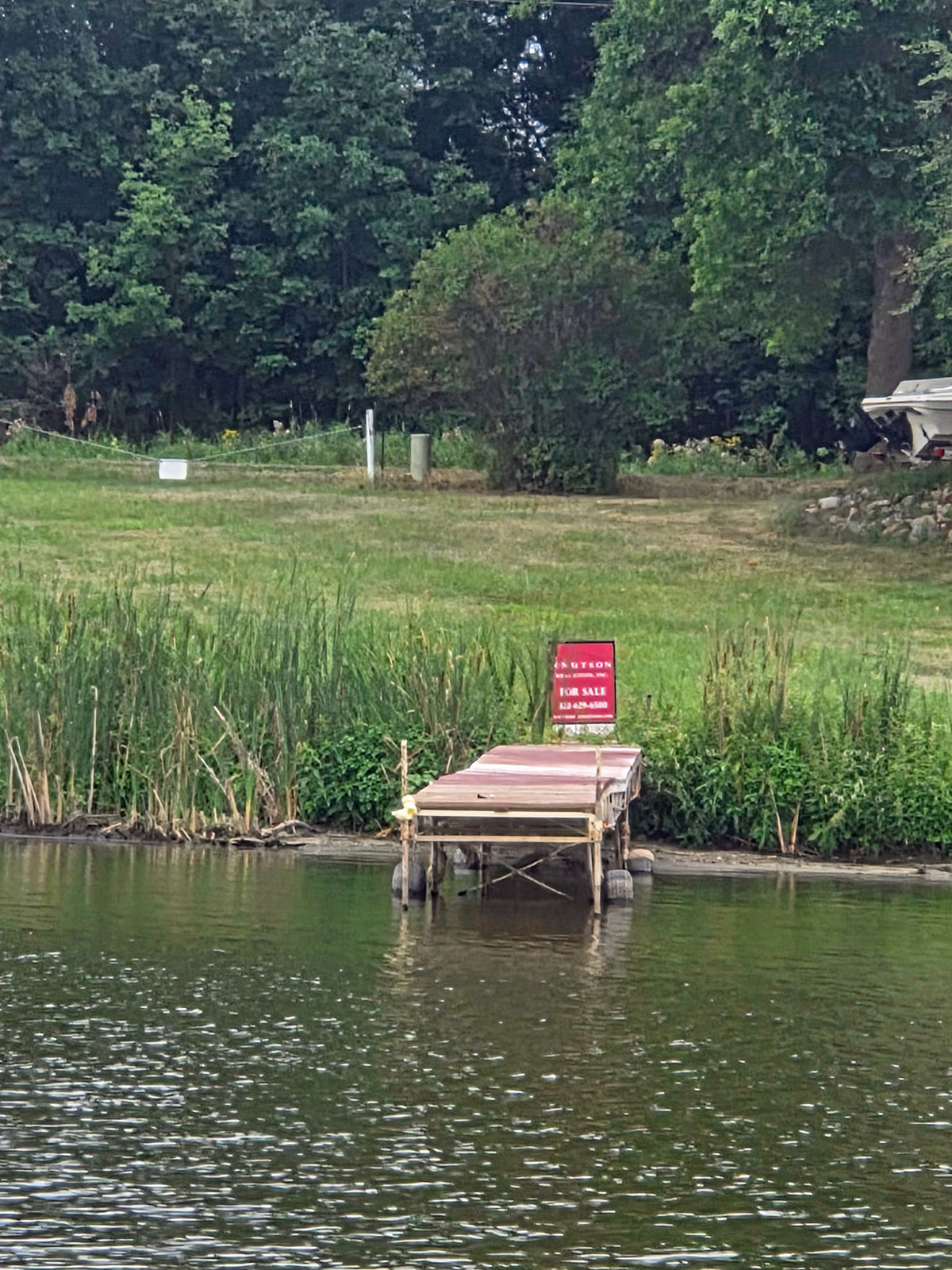 Rare Rush Lake lot available for Custom build