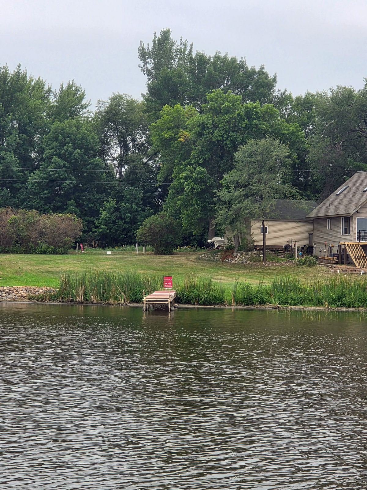 Rare Rush Lake lot available for Custom build