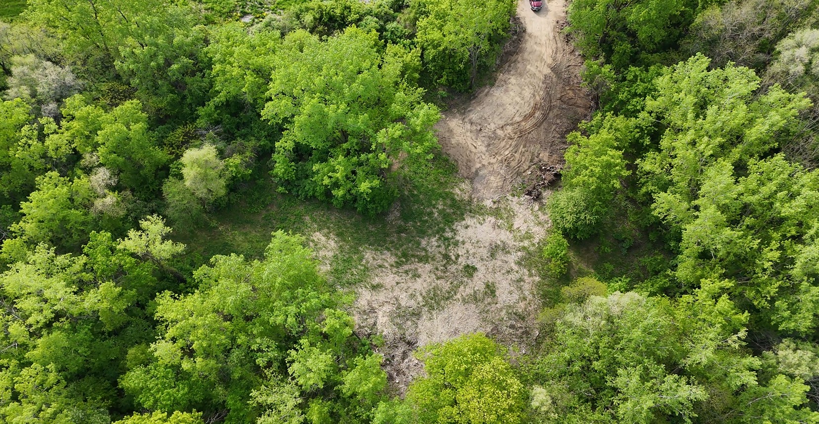 Lake Amelia Lot 4 Drone View
