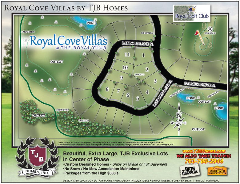 Royal Cove Villas at Royal Golf Club.