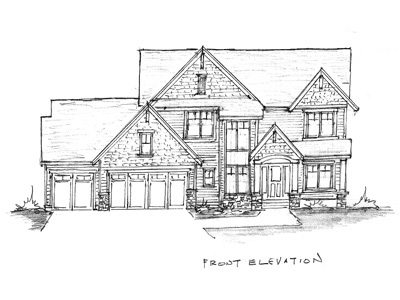 TJB #TBD Two Story Indoor Sports Room® Home Plan