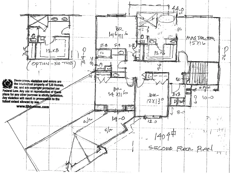 TJB Becki Home Plan Upper Floor Plan