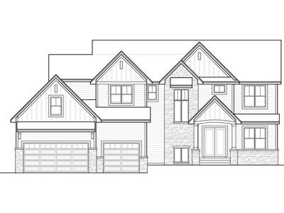 Megan TJB #674 Luxury Dream Home Collection Two Story Home Plan