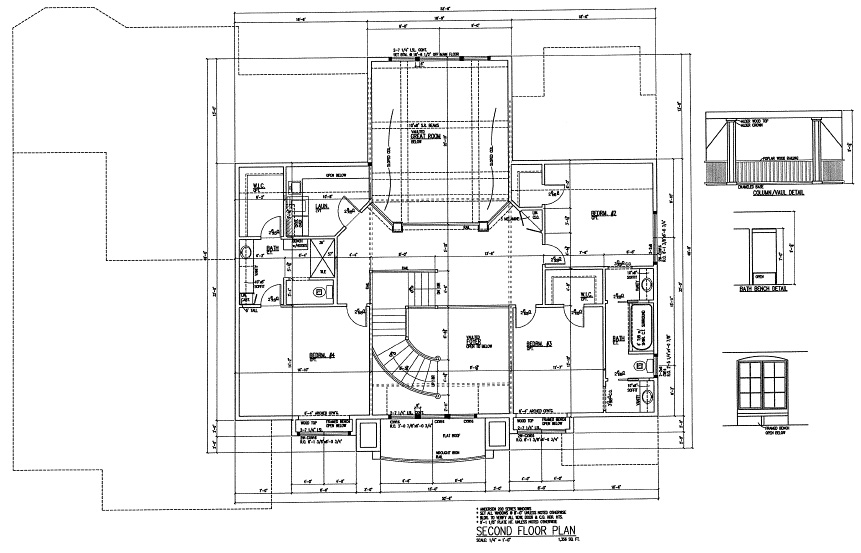 Home Plan Upper Floor Plan