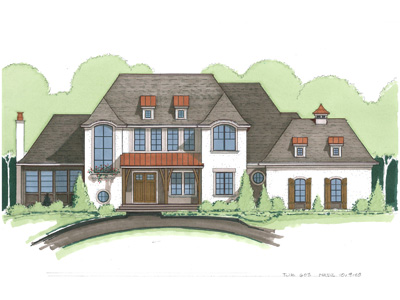 French Country TJB #603 Home Plan