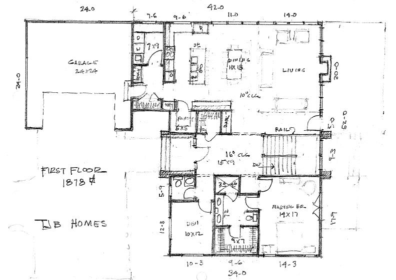 Home Plan First Floor Plan