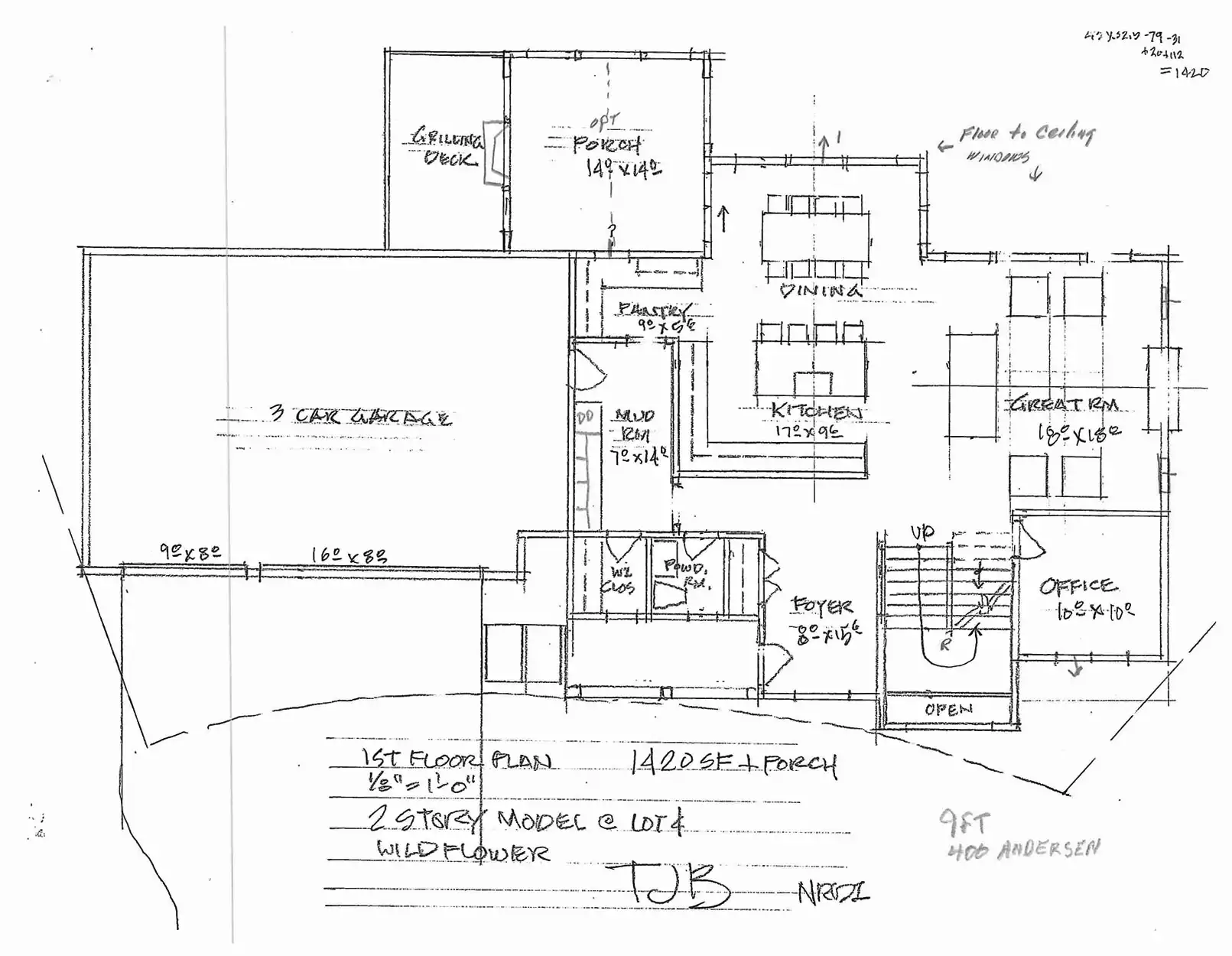 Aalyah Home Plan Main Floor Plan