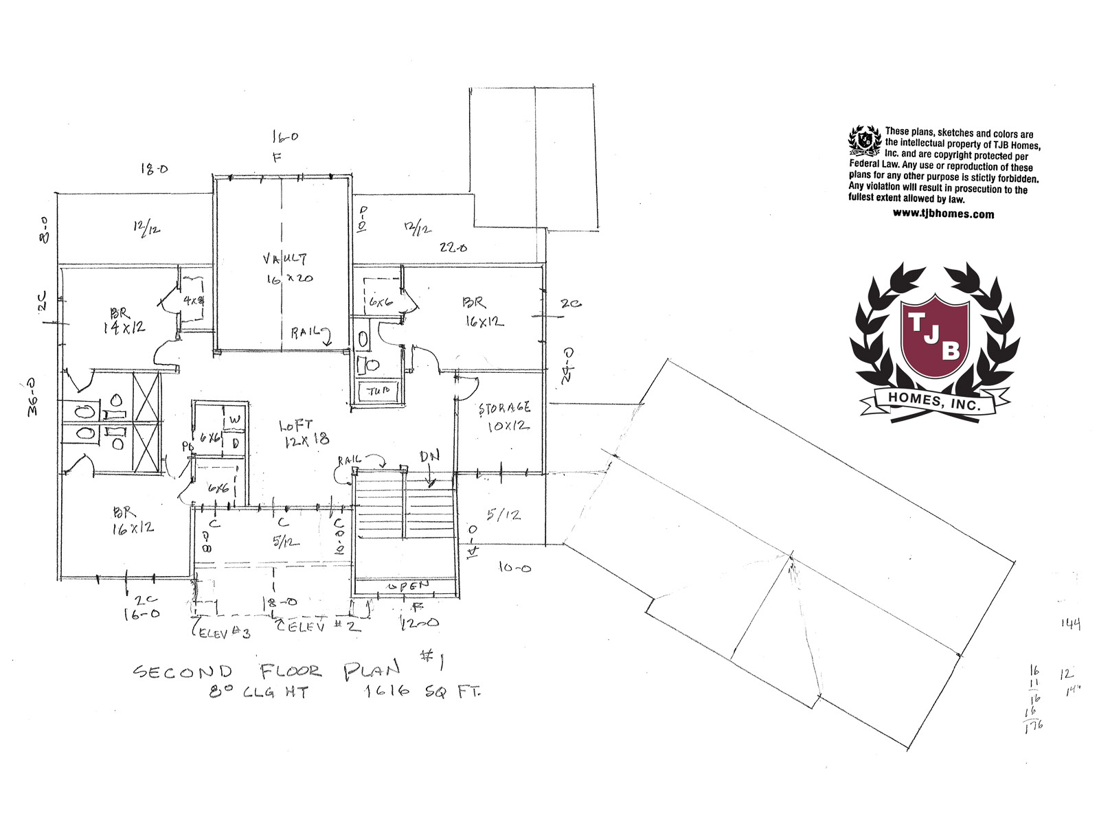 Amanda Home Plan – Second Floor