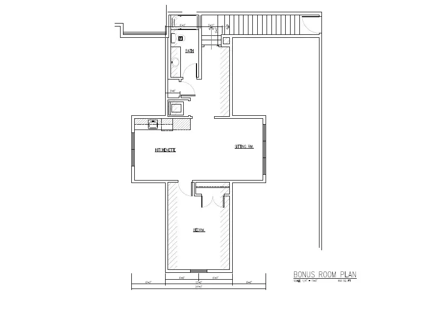 “Lisa” TJB #632 Home Plan Bonus Floor Plan