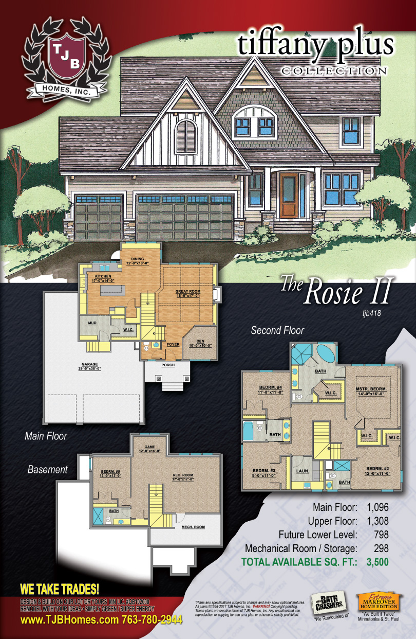 The Rosie II #418 Home Plan