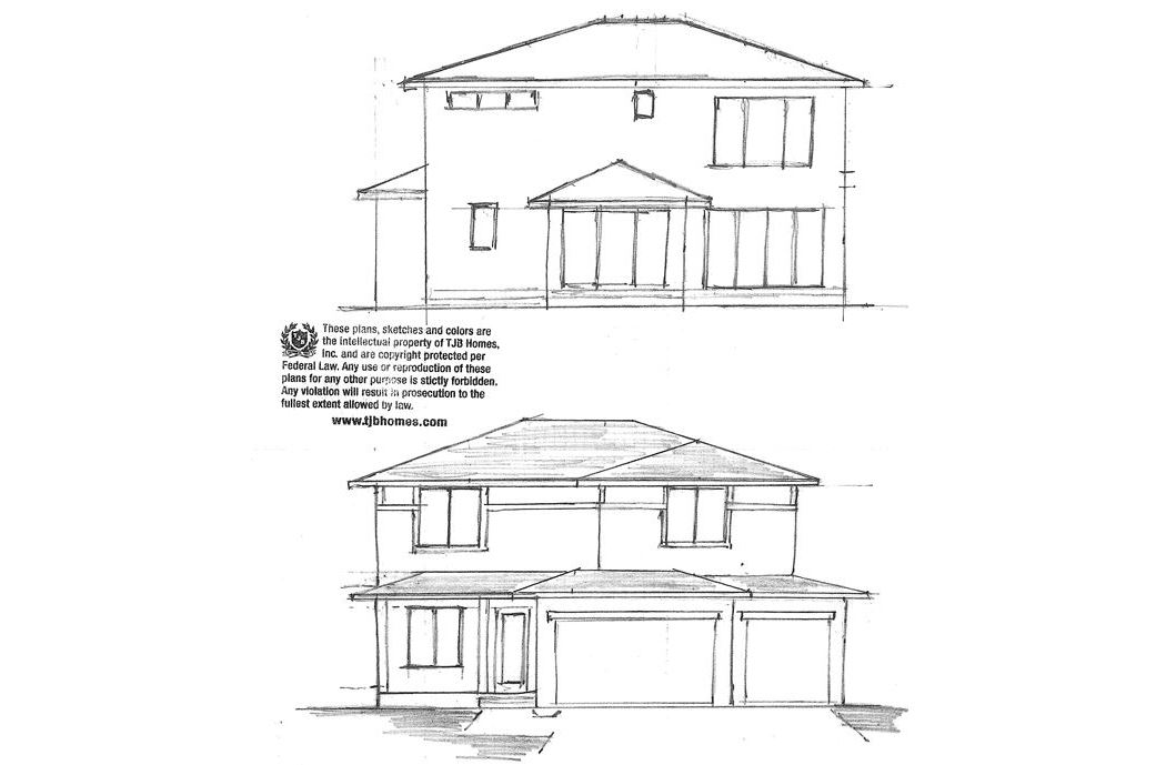 Home Plan Alternate Front and Rear