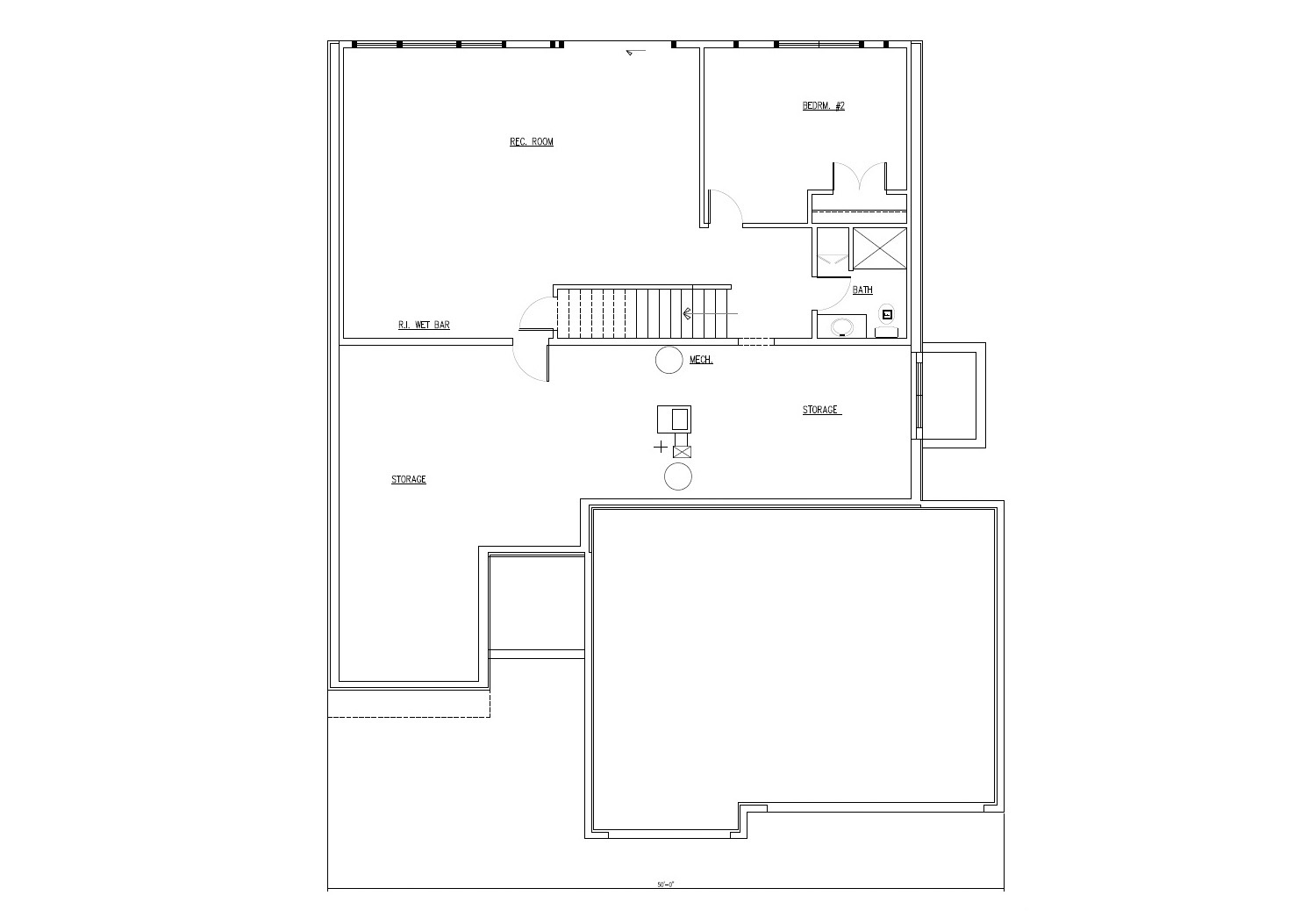 Home Plan Basement Floor Plan