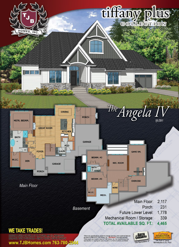 Angela IV #391 Home Plan