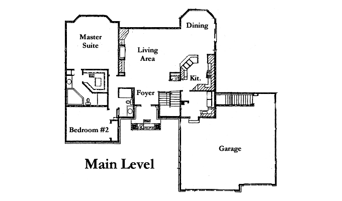 ##990472 Home Plan Main Floor