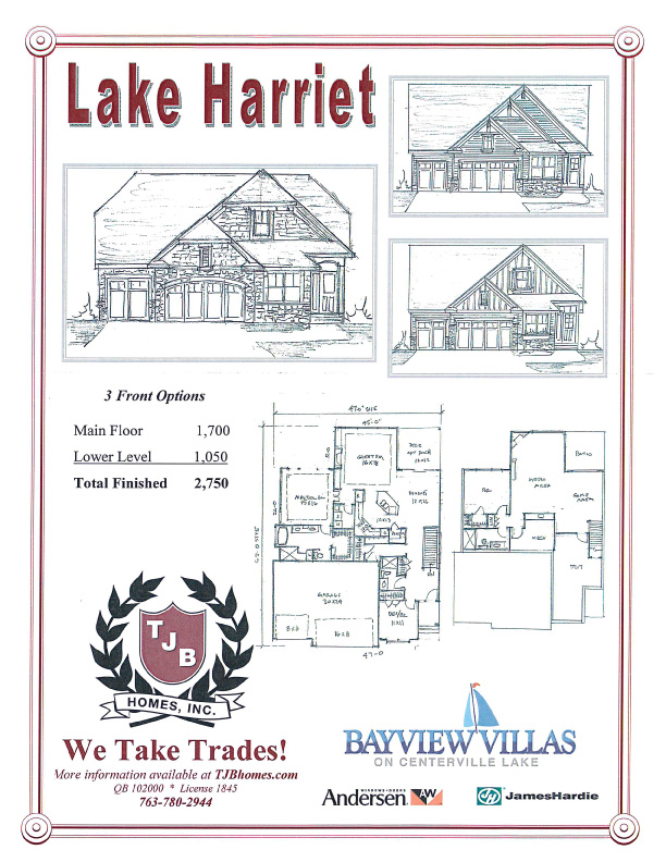 “Lake Harriet” Home Plan