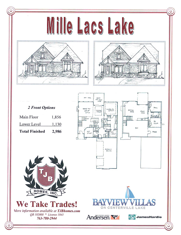 “Mille Lacs Lake” Home Plan