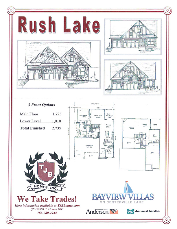 “Rush Lake” Home Plan