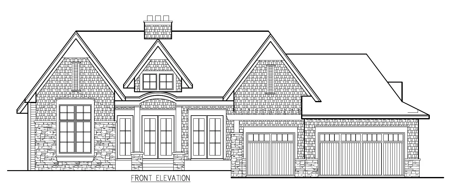 Catherine Home Plan Front Elevation
