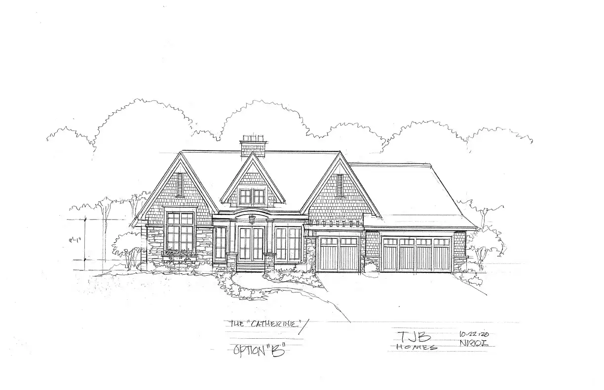 Catherine Home Plan Front Option B