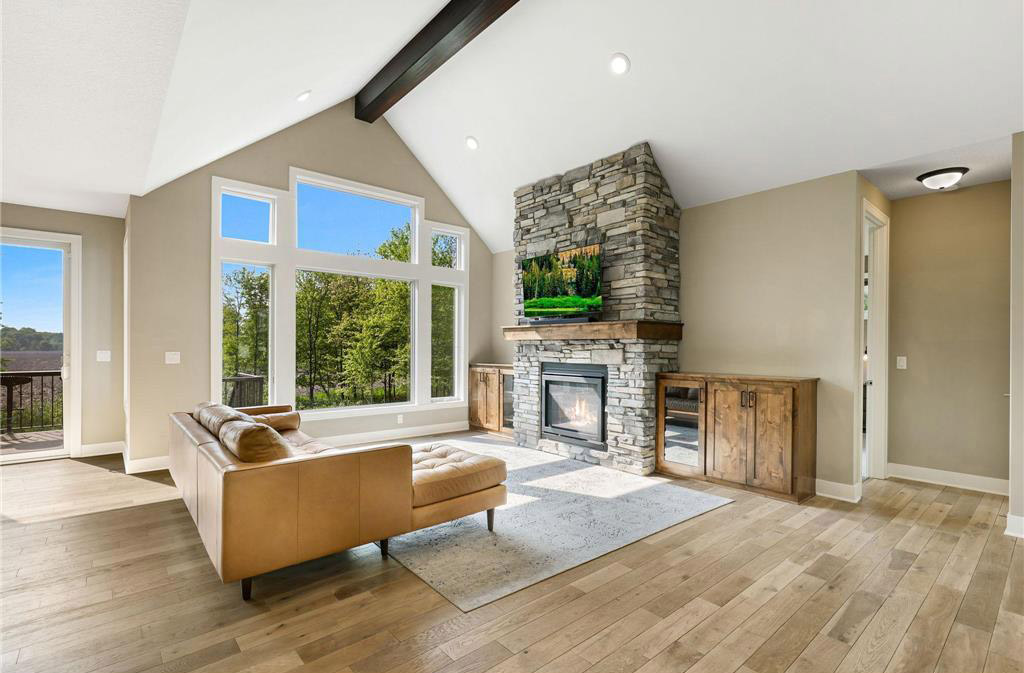 Great room firepalce