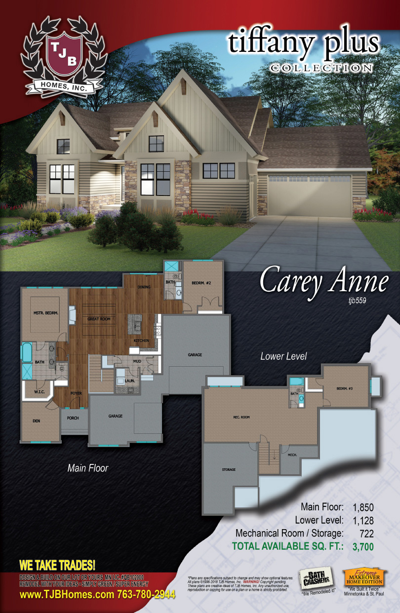 Carey-Anne TJB #559 Home Plan