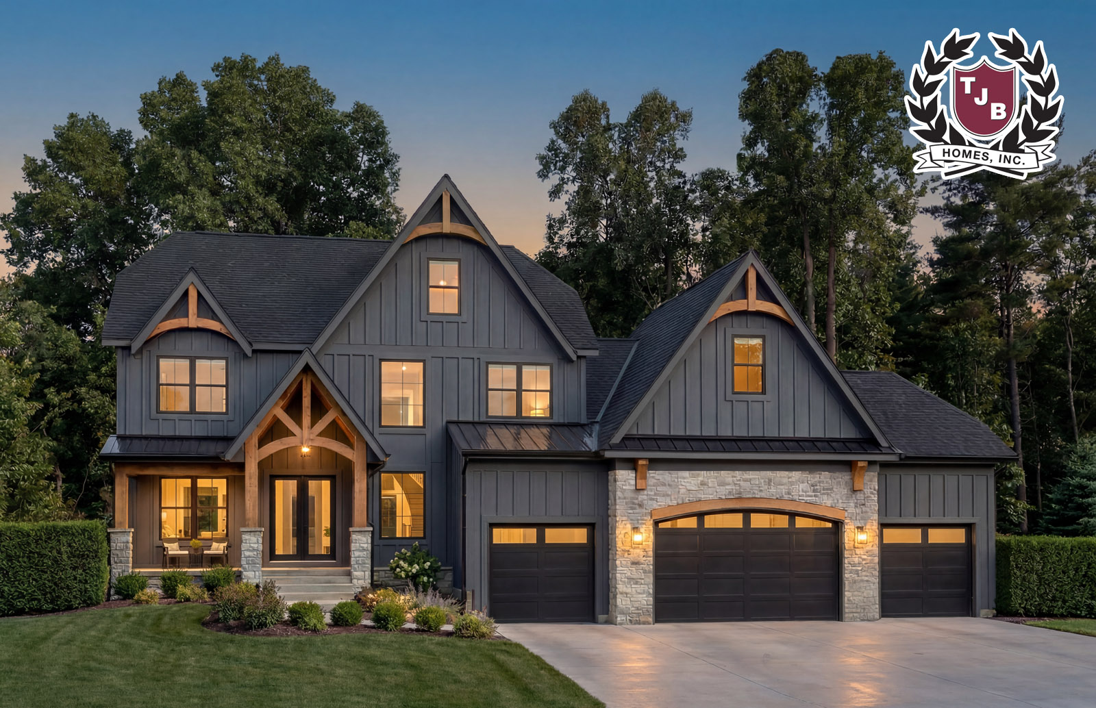 Madison Indoor Sports Room Home Plan Front Elevation