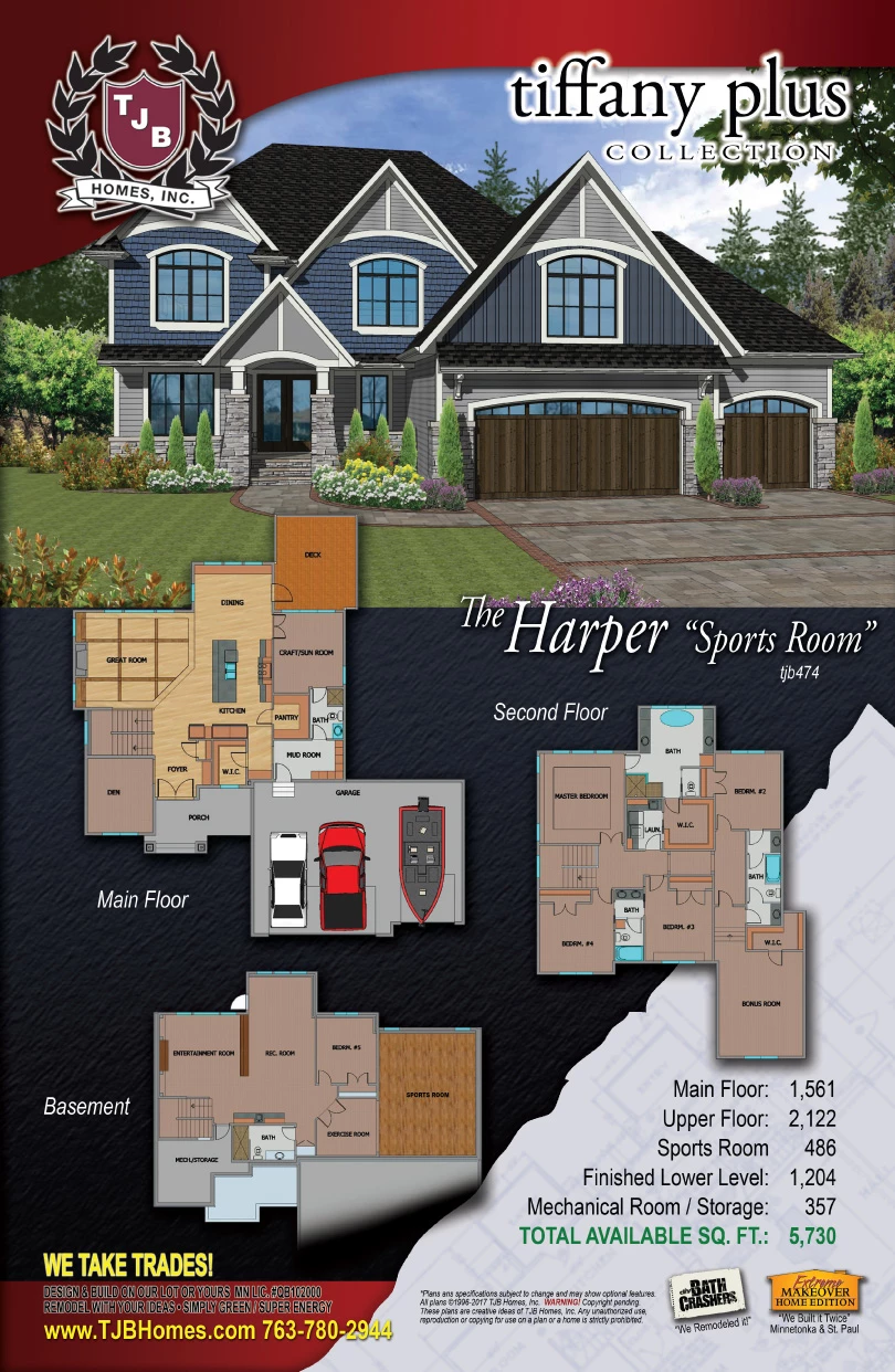 Harper TJB #474 Home Plan