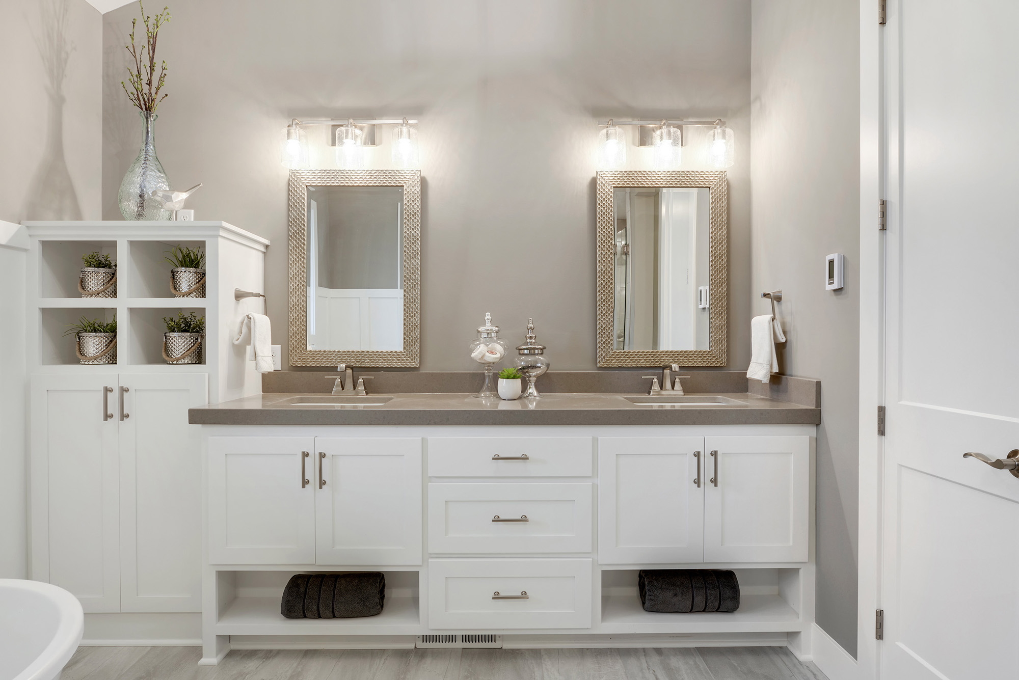 The master bath