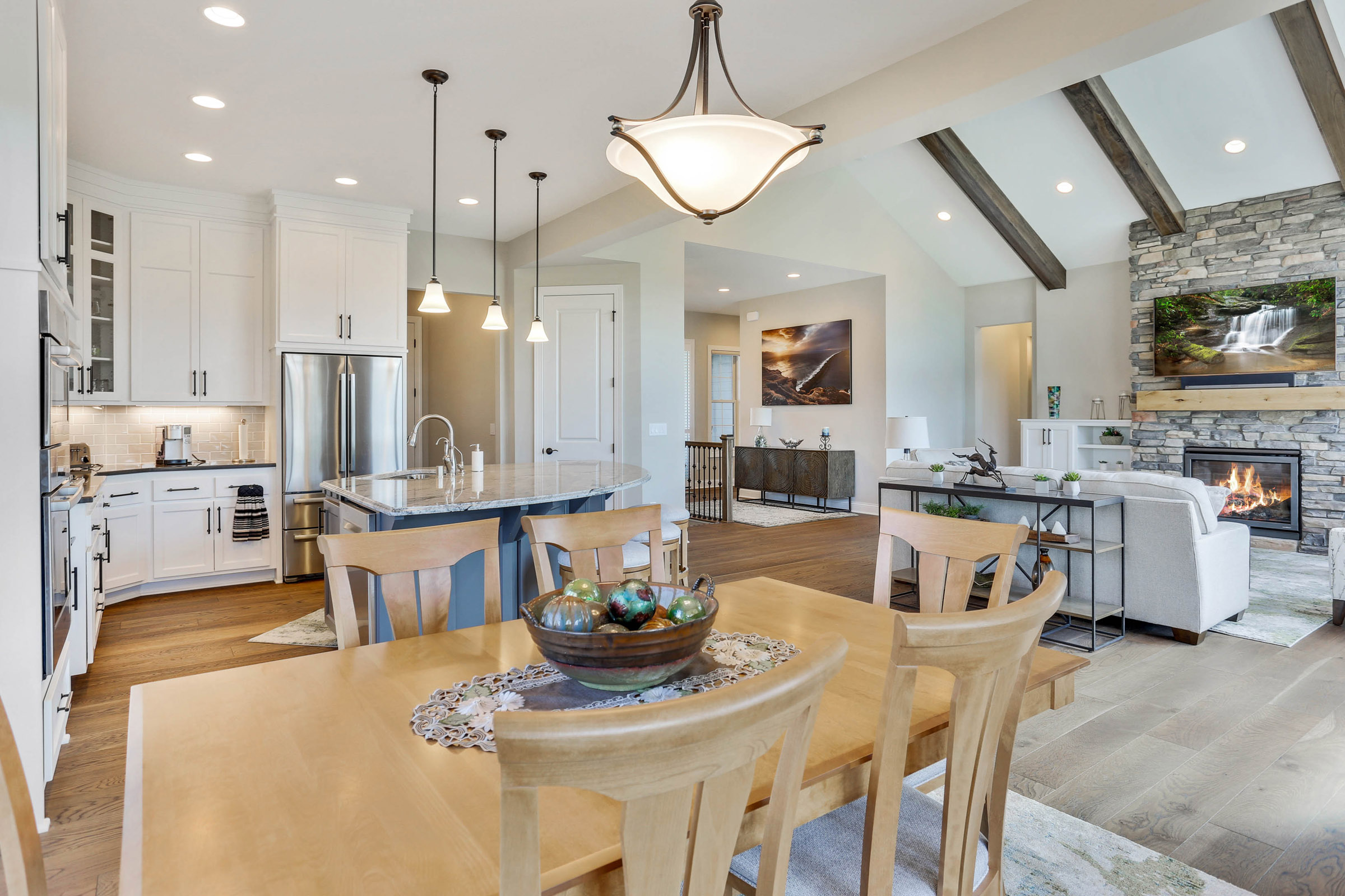 TJB Home Plan #499 Open Concept Plan