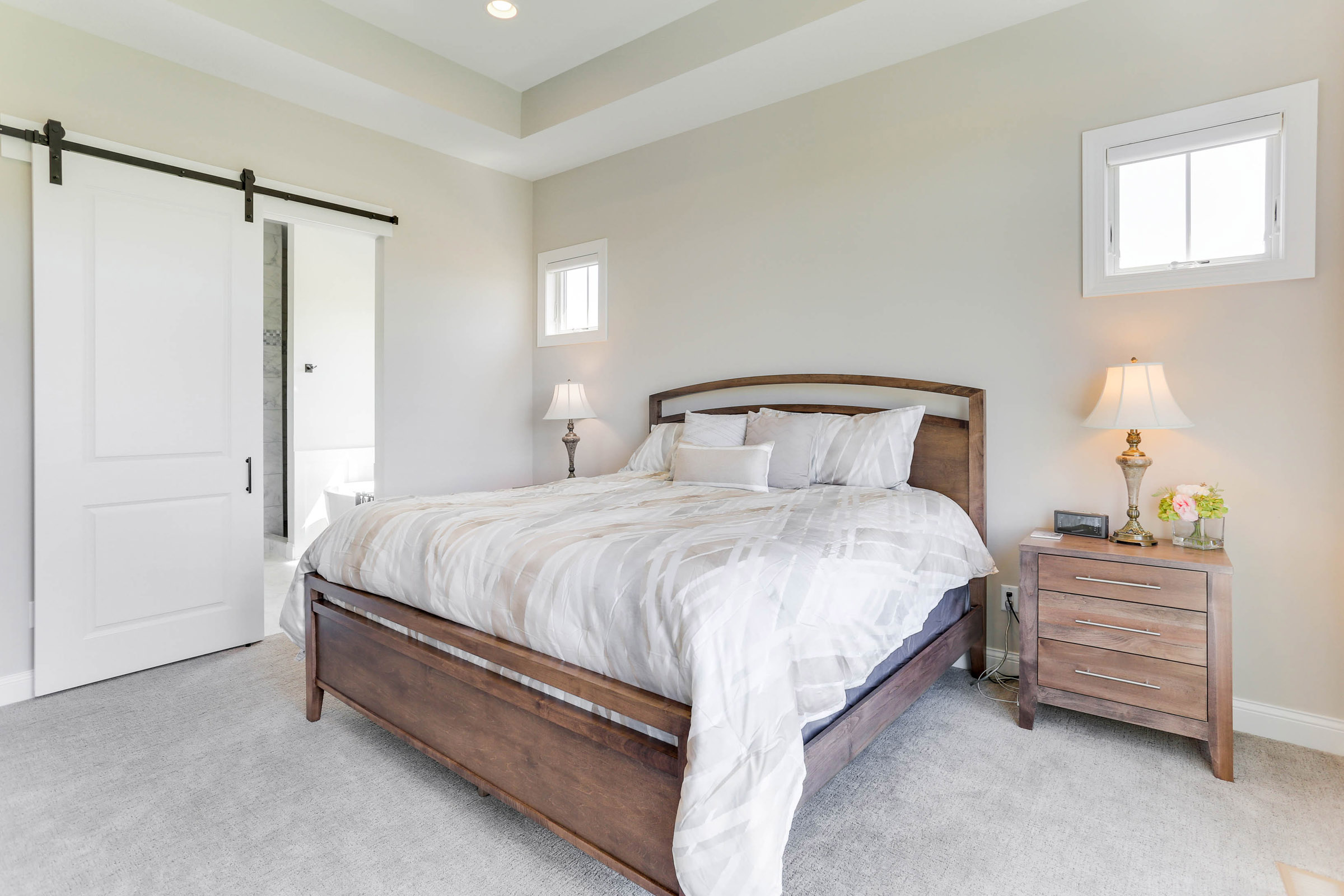 TJB Home Plan #499 Vaulted Master Bedroom