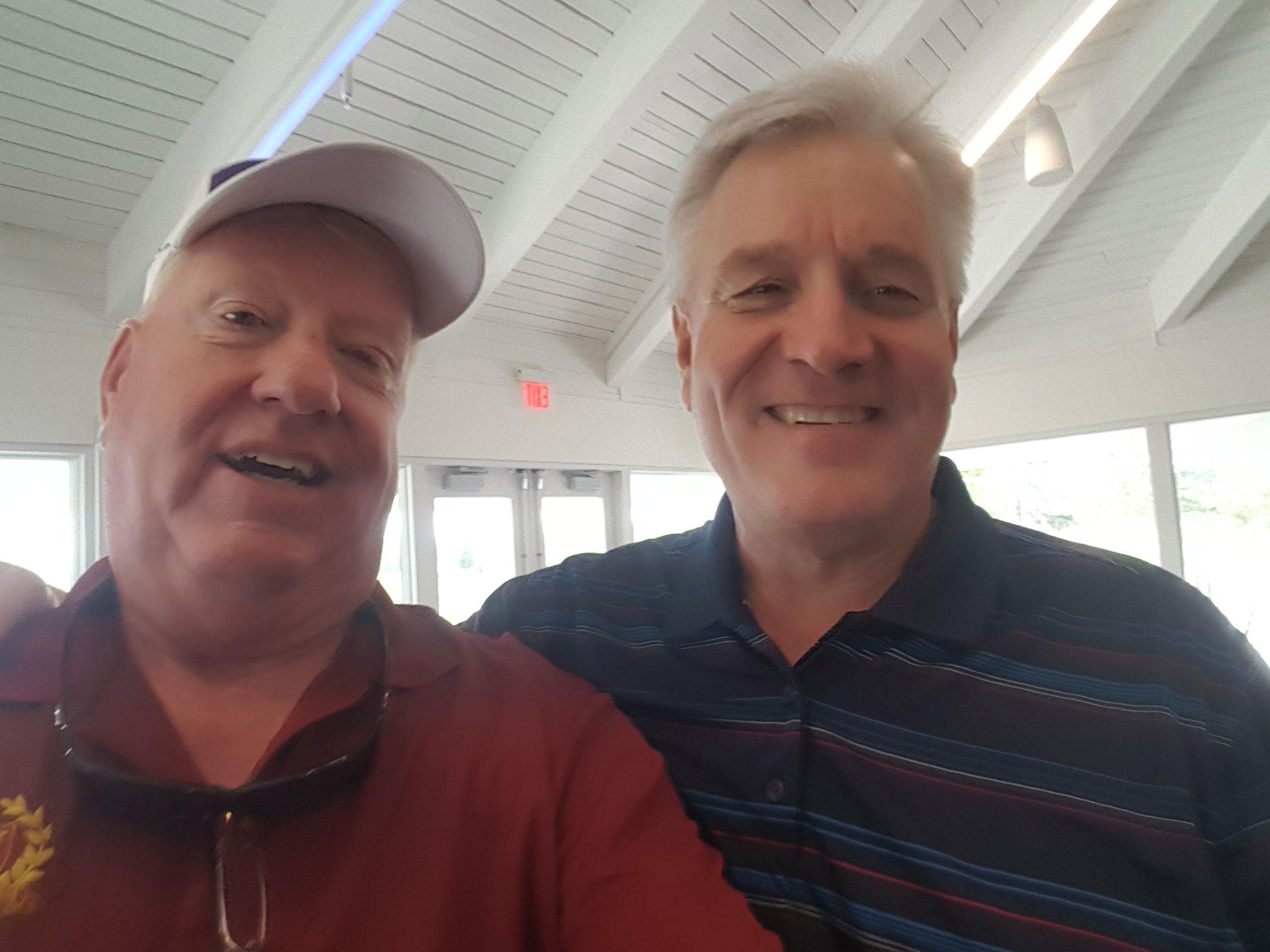 Tom with Royal Golf Club Owner Joel Lavonne