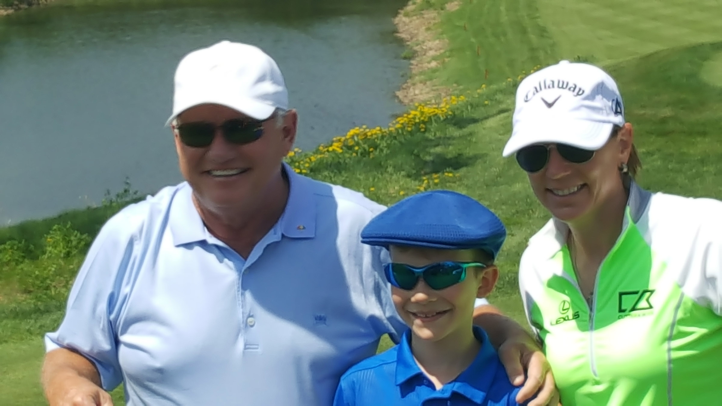 Golf Club Owner Hollis Cavner, Pro Golfer Annika Sorenstam Royal and special guest.