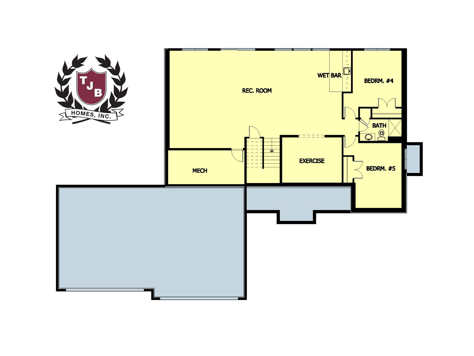Kristy lower level floor plan