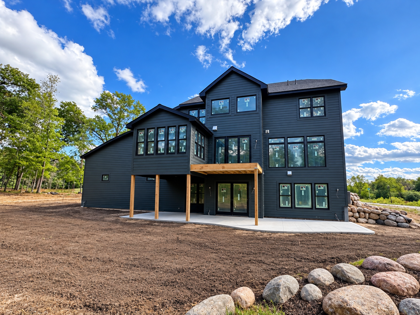 The Madison Home Rear Exterior