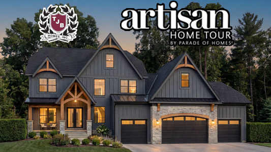 Artisan Home Tour TJB Homes The Madison 5 Bed, 5 Bath, 4 Car Garage