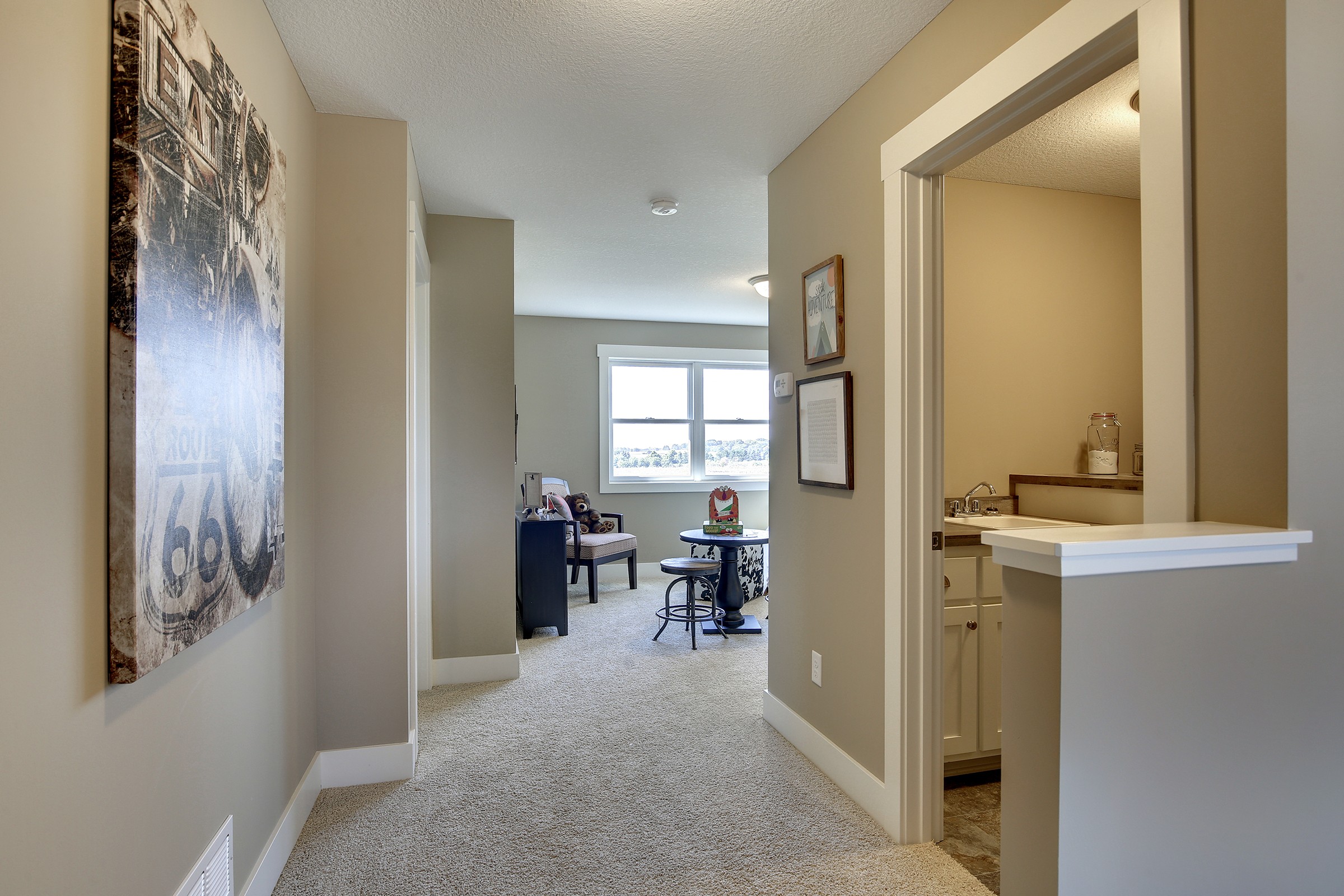 Master Closet with organizers